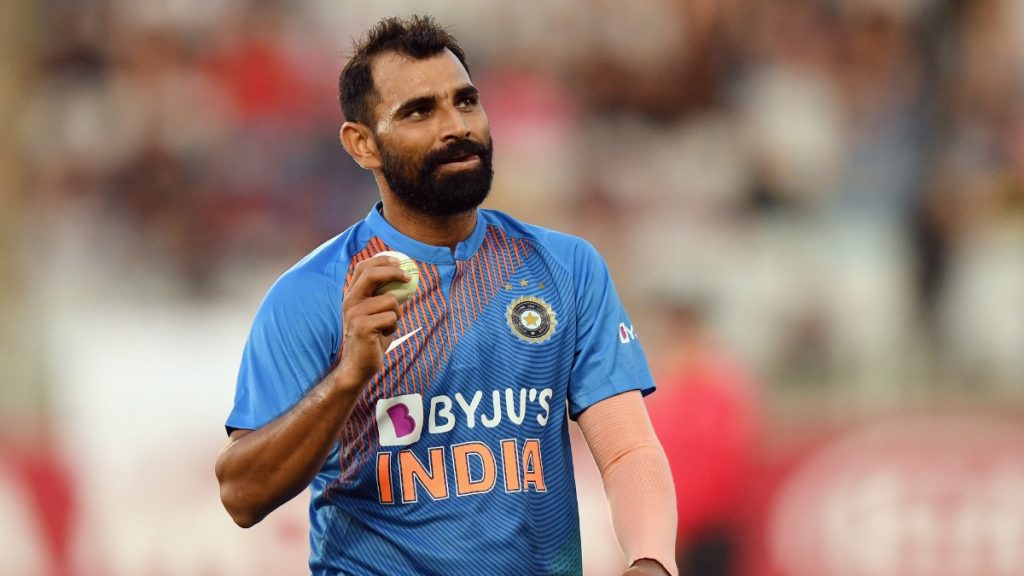 Shami Ruled Out