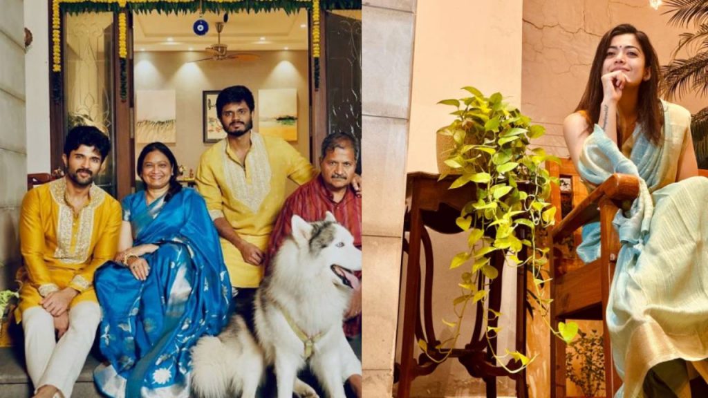 Rashmika Mandanna Celebrating Diwali at Vijay Devarakonda House Rumours goes Viral