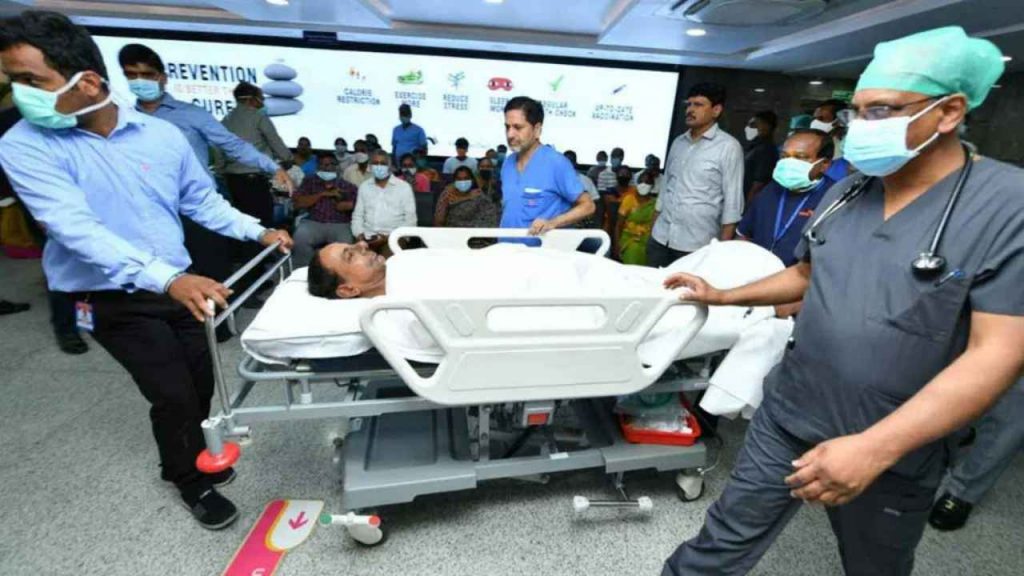 KCR Injured
