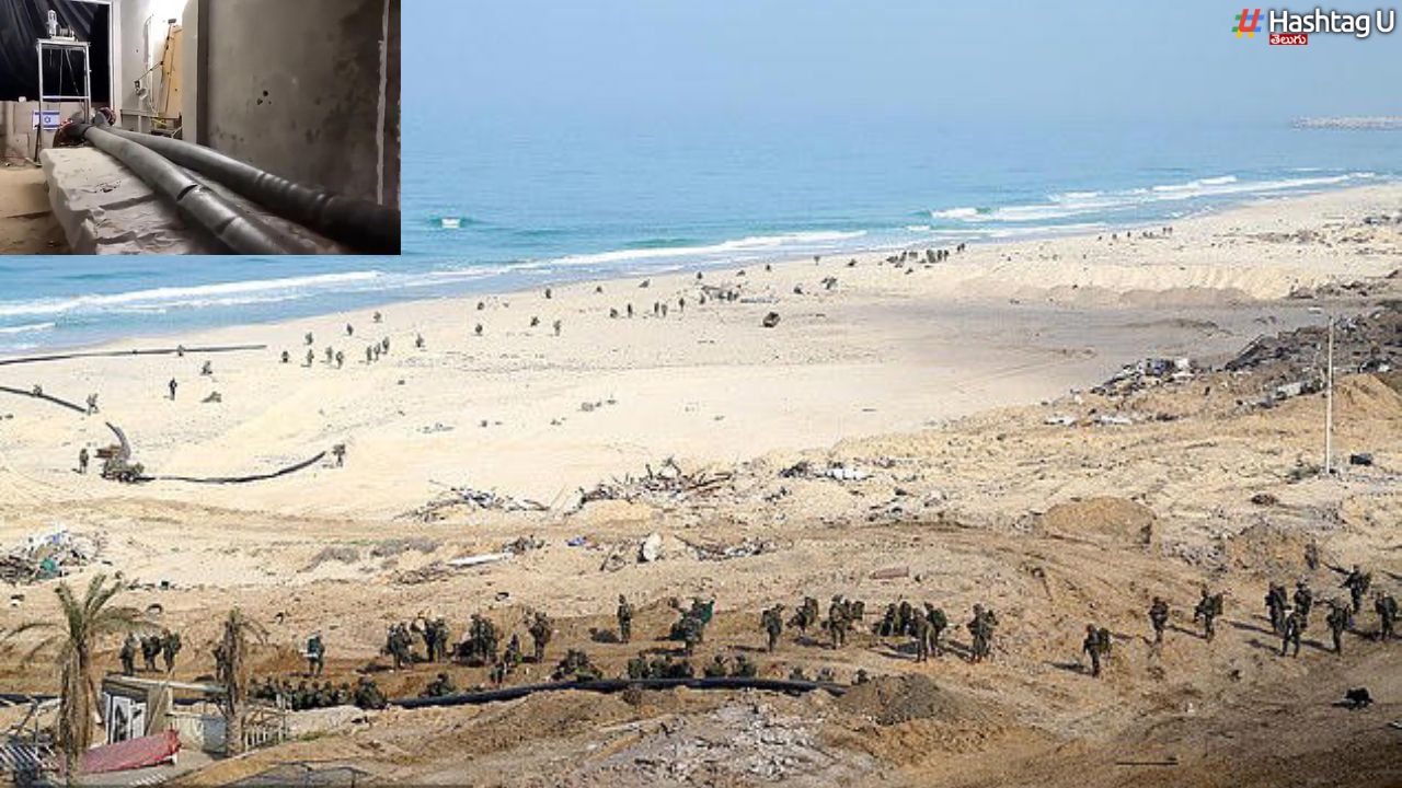 Hamas Tunnels : హమాస్ సొరంగాల్లోకి పోటెత్తిన సముద్రపు నీరు