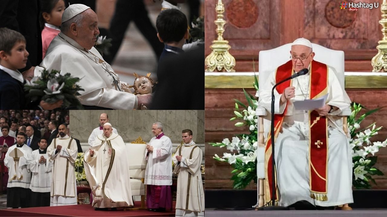 Pope Francis : యేసు జన్మభూమిలో రక్తపాతం ఆపండి.. పోప్ ఫ్రాన్సిస్ పిలుపు