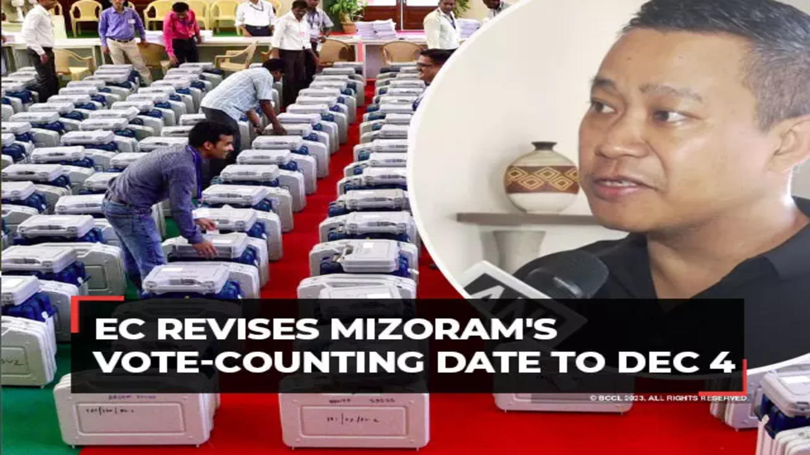 Mizoram election results: కొనసాగుతోన్న మిజోరాం ఎన్నికల కౌంటింగ్.. కాసేపట్లో ఫలితాలు