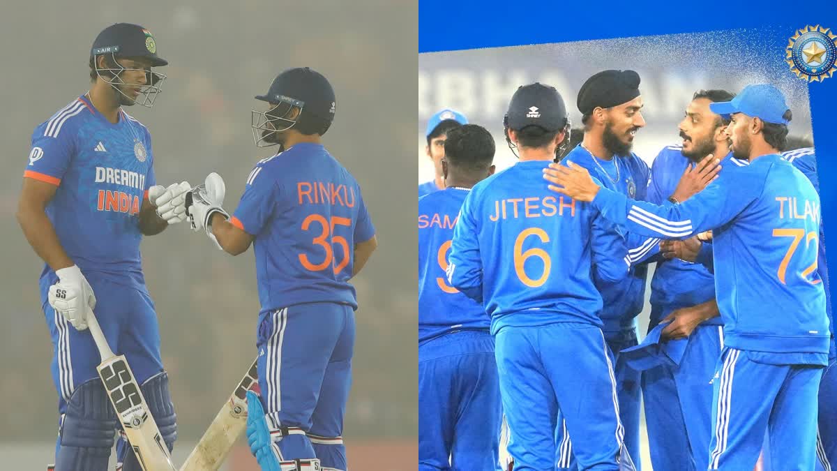 IND vs AFG 1st T20: దంచికొట్టిన దూబే:  ఆఫ్ఘనిస్తాన్‌పై భారత్ 6 వికెట్ల తేడాతో విజయం