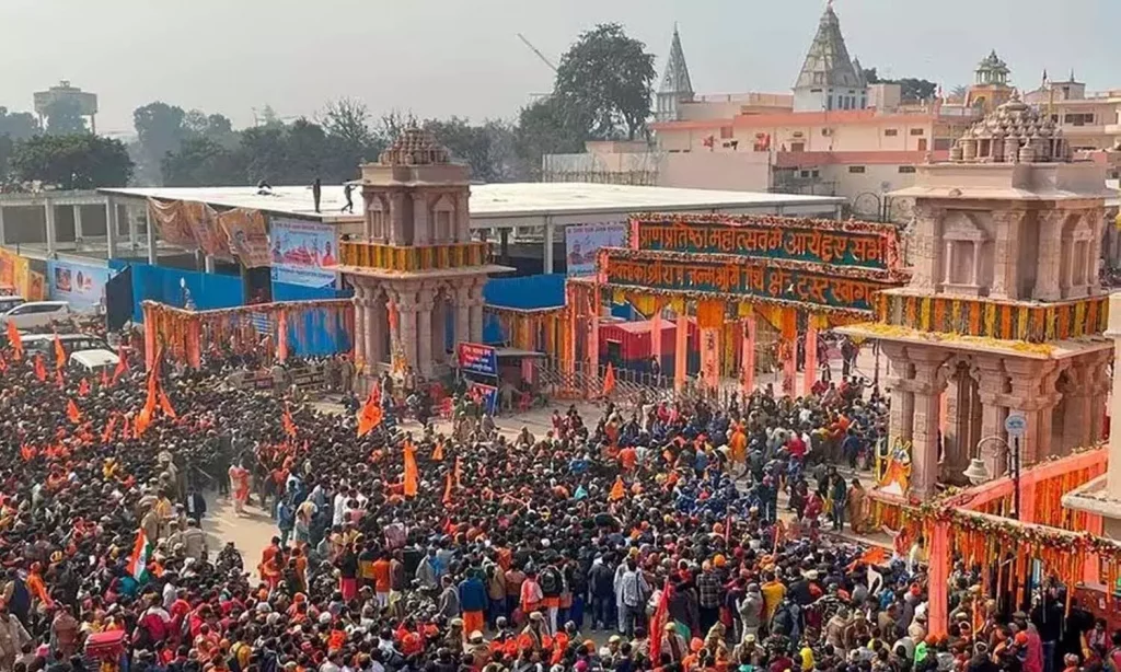 362625 5 Lakh Devotees Visited Ayodhya Ram On The First Day