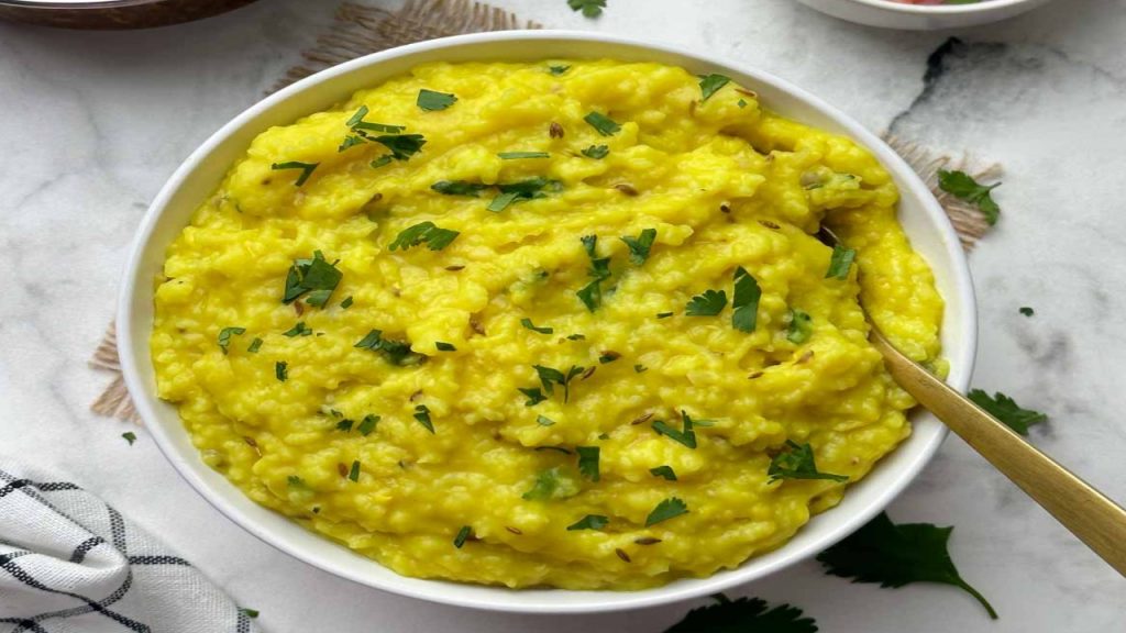 oil free dal kichidi