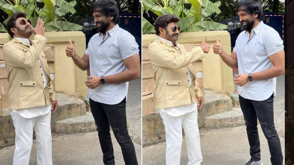 Balakrishna In Manchu Vishnu Kannappa