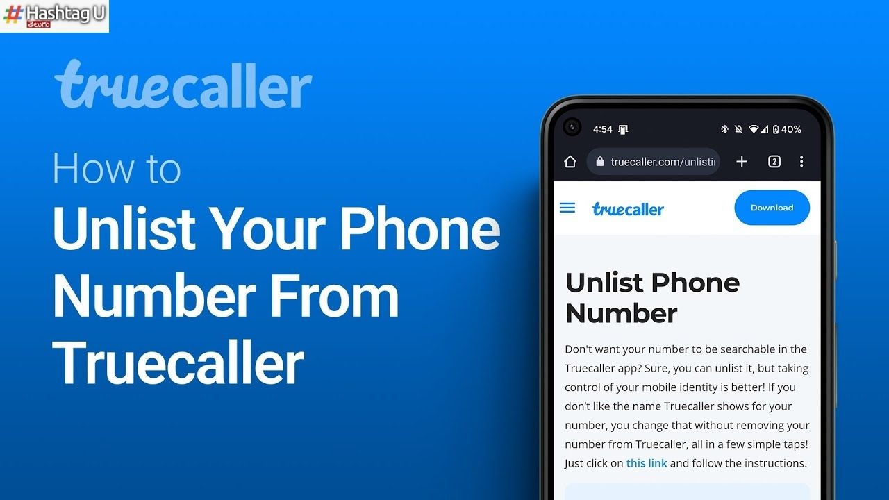 Delete Truecaller : ట్రూకాలర్​ అకౌంట్ తీసేయడం.. ఫోన్​ నంబర్​ తొలగించడం ఇలా..