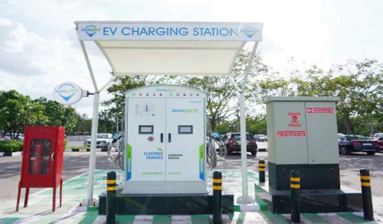 EV charging Stations: EV ఛార్జింగ్ స్టేషన్లలో తెలంగాణ టాప్ 10 లో స్థానం