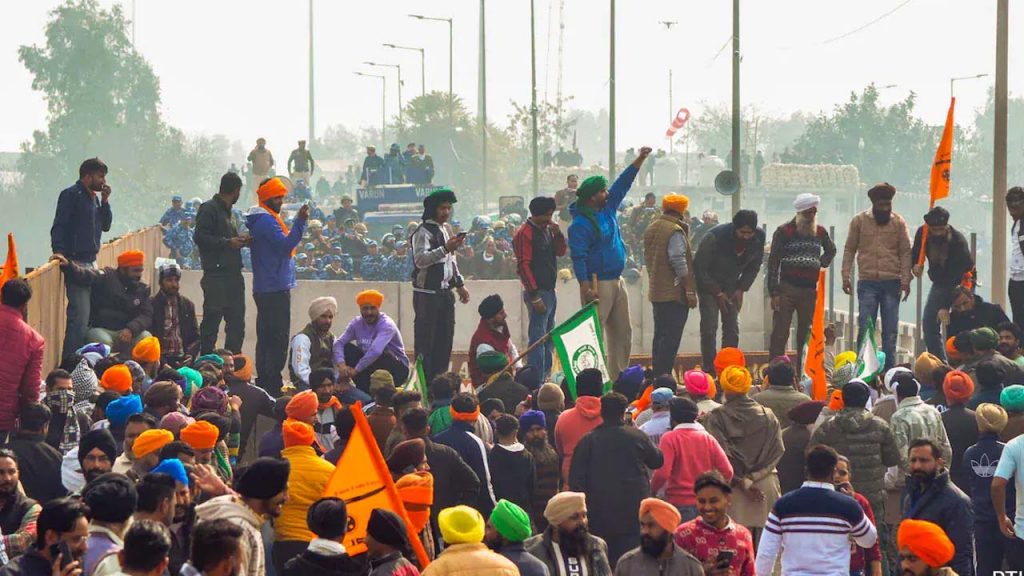 Farmers Protest On The Second Day.. Security Tightened In Delhi