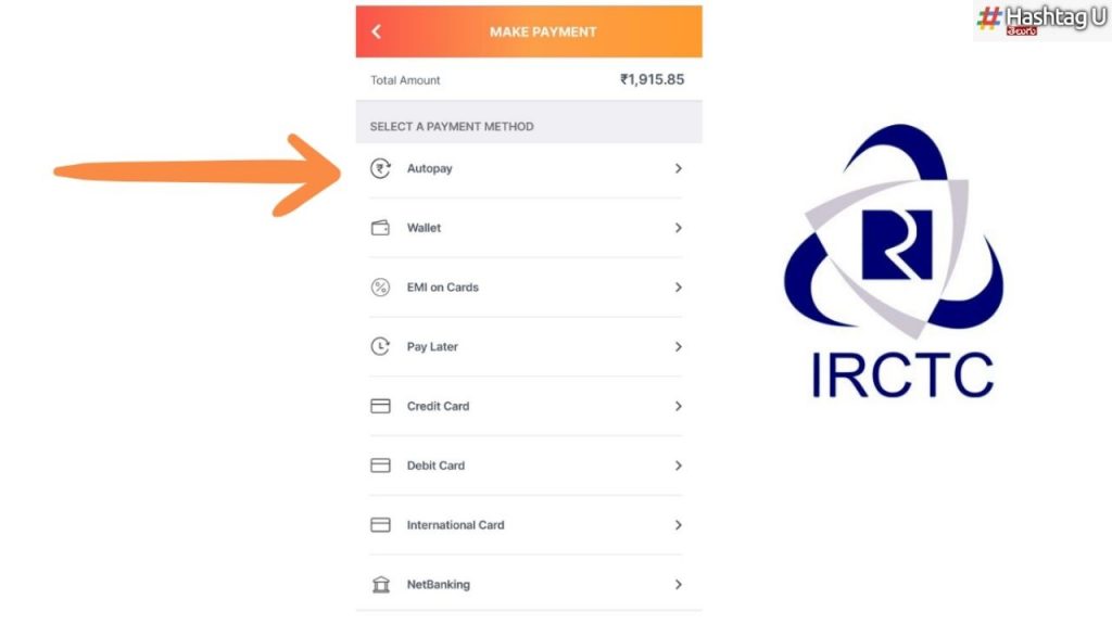 Irctc Ipay Autopay