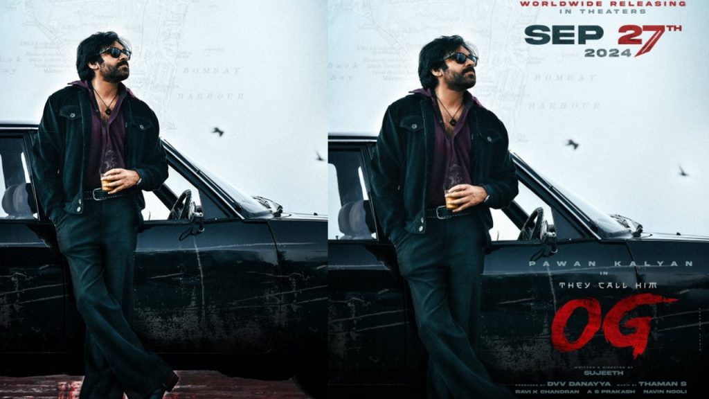 Pawan Kalyan Og Official Release Date Lock Poster Released