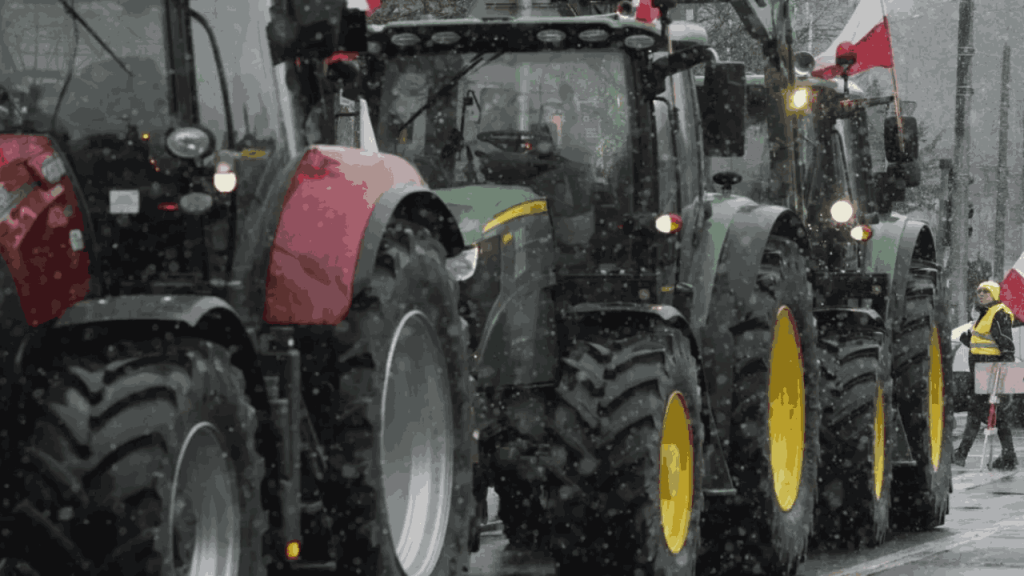Farmers Protest In Poland