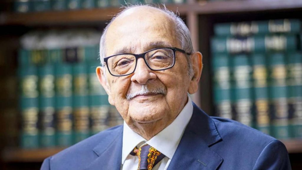 Eminent Jurist Fali Nariman Passes Away