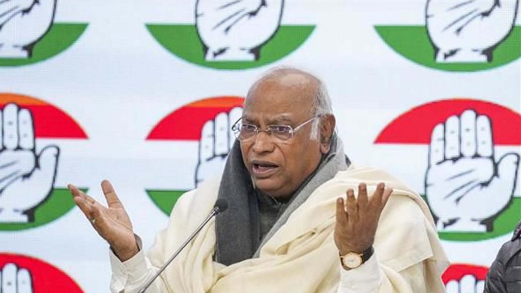 Kharge Targets Centre Says Household Consumption Expenditure Survey Election Inspired