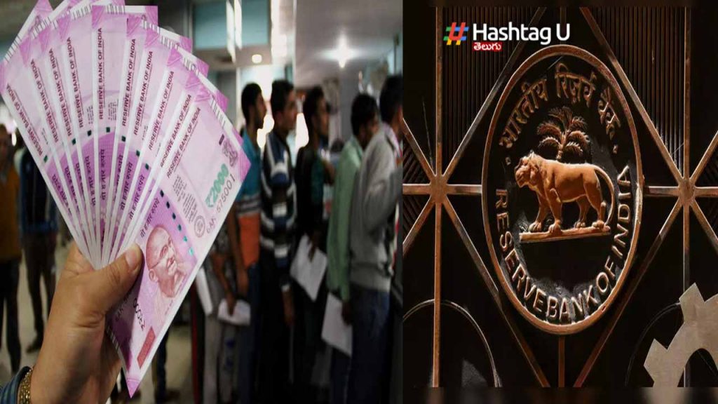 ₹2,000 notes won't be exchanged or deposited on April 1: RBI