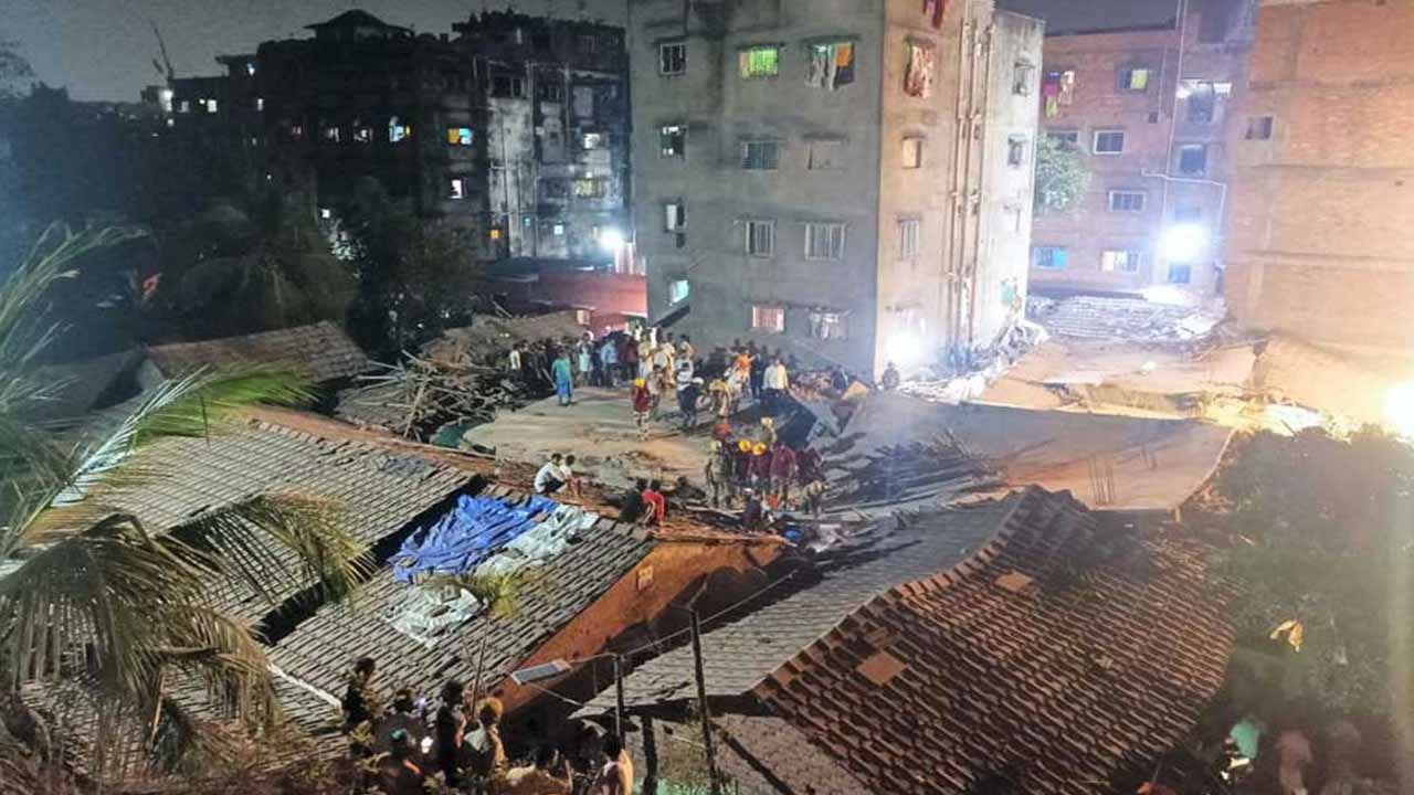 Building Collapse : కోల్‌కతాలో కుప్పకూలిన ఐదంతస్తుల భవనం.. ఇద్దరు మృతి