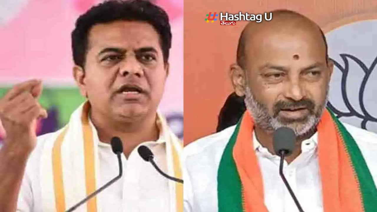 KTR: నా దగ్గర ఆధారాలు ఉన్నాయి..కేటీఆర్‌ అక్రమాస్తుల చిట్టా బయటపెడతాః బండి సంజయ్‌