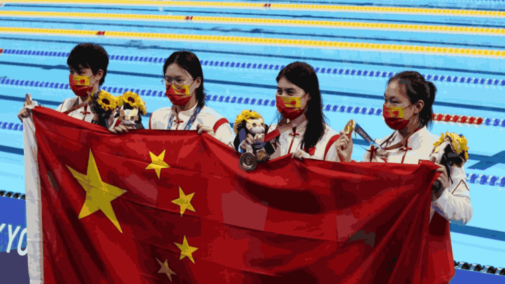 Chinese swimmers