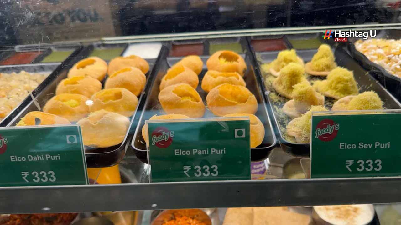 Pani Puri : వామ్మో..ప్లేటు పానీపూరీ రూ.333