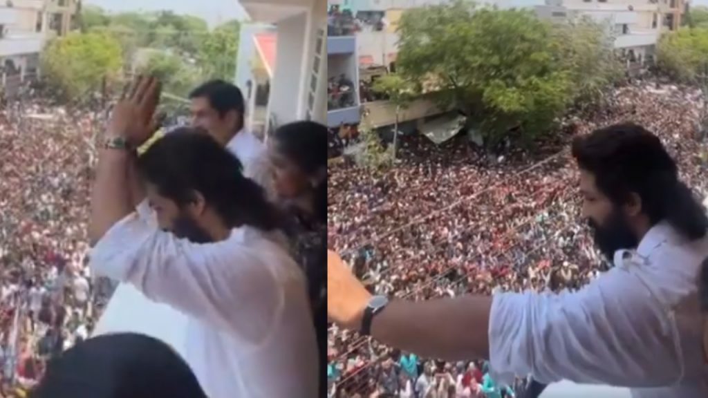 Allu Arjun At Nandyal Campaign For Ysrcp Candidate Ravi Chandra Kishore Reddy