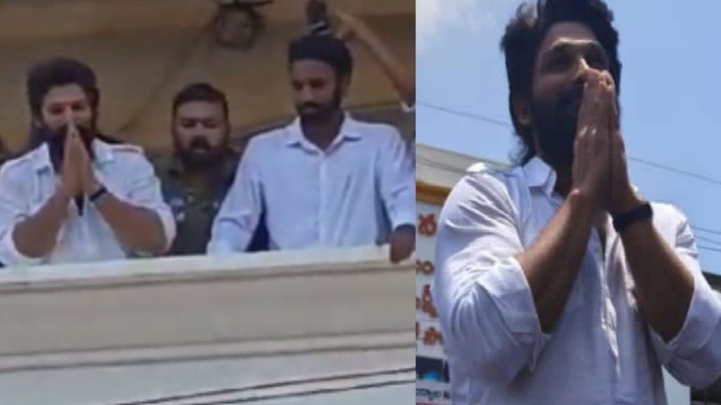 Janasena Followers Mega Fans Were Anger On Allu Arjun Campaign For Ysrcp Leader