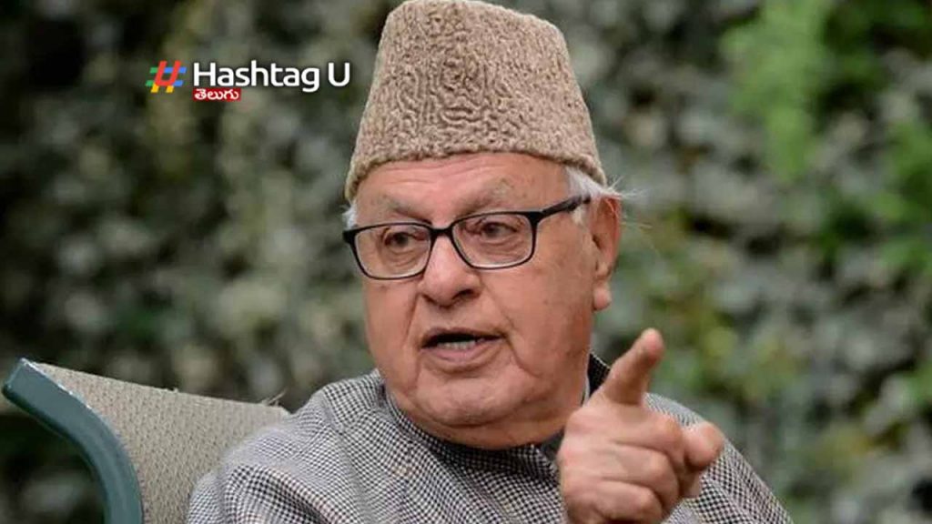 'Pakistan not wearing bangles'.. Farooq Abdullah controversial comments