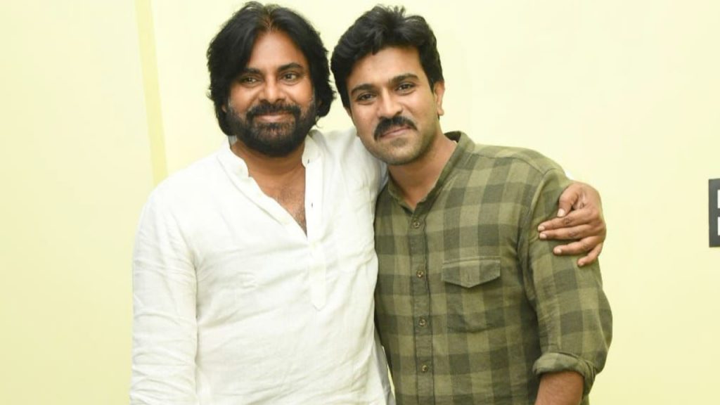 Pawan Kalyan Ram Charan Photos Videos At Pithapuram (1)