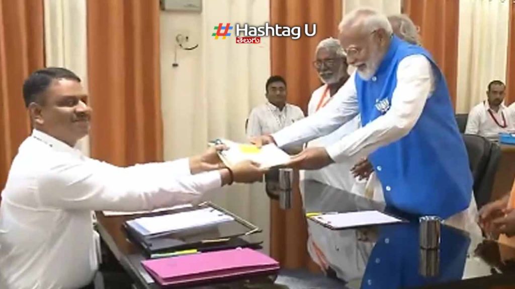 Prime Minister Narendra Modi files nomination from Varanasi Lok Sabha seat
