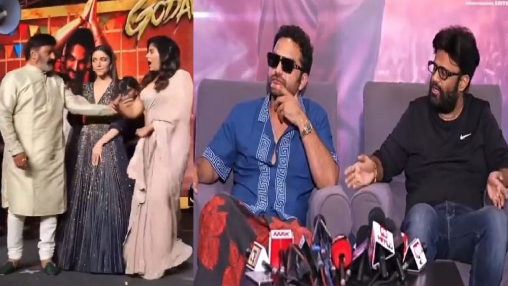 Producer Naga Vamsi Vishwak Sen Gave Clarity On Balakrishna Anjali Issue