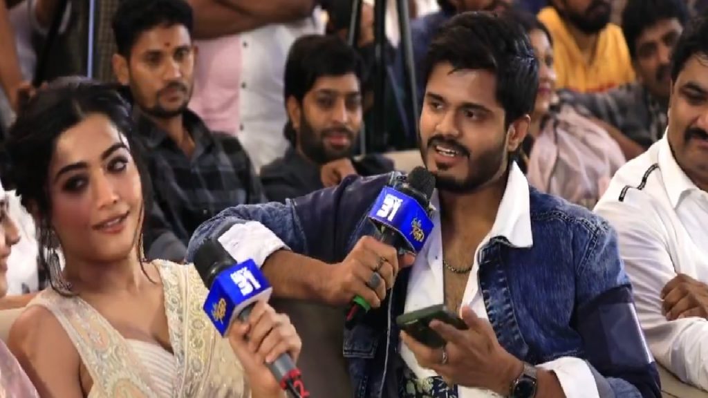 Rashmika Mandanna Anand Deverakonda Conversation In Gam Gam Ganesha Event Gone Viral