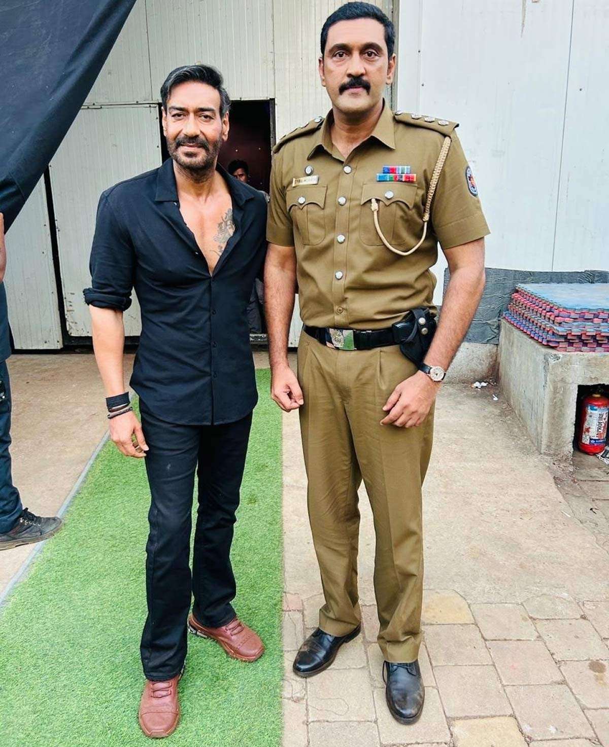 Ajay with Ajay Devagan Singham Again Bollywood Offer
