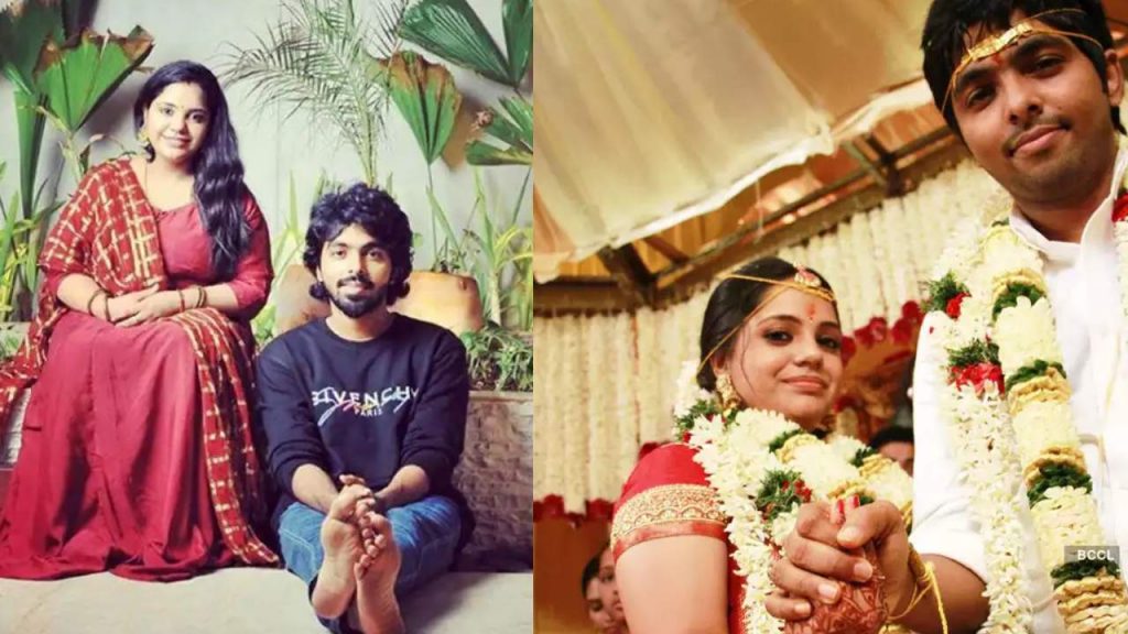 Music Director Gv Prakash and his Wife Singer Saindhavi Divided after 11 Years of Marriage