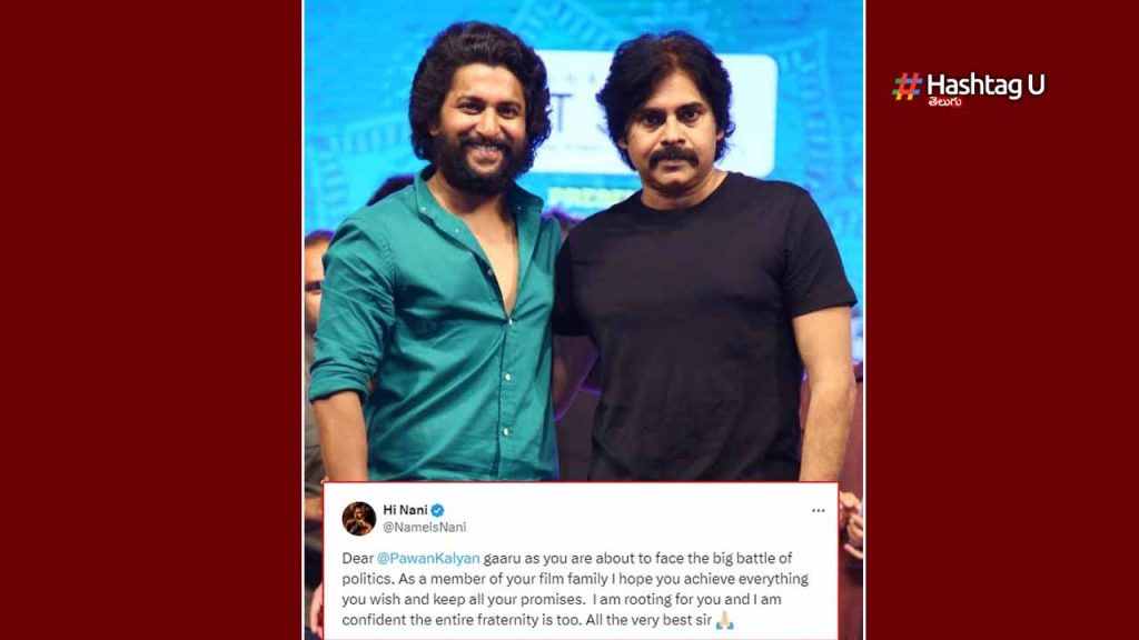 Nani Support Pawan