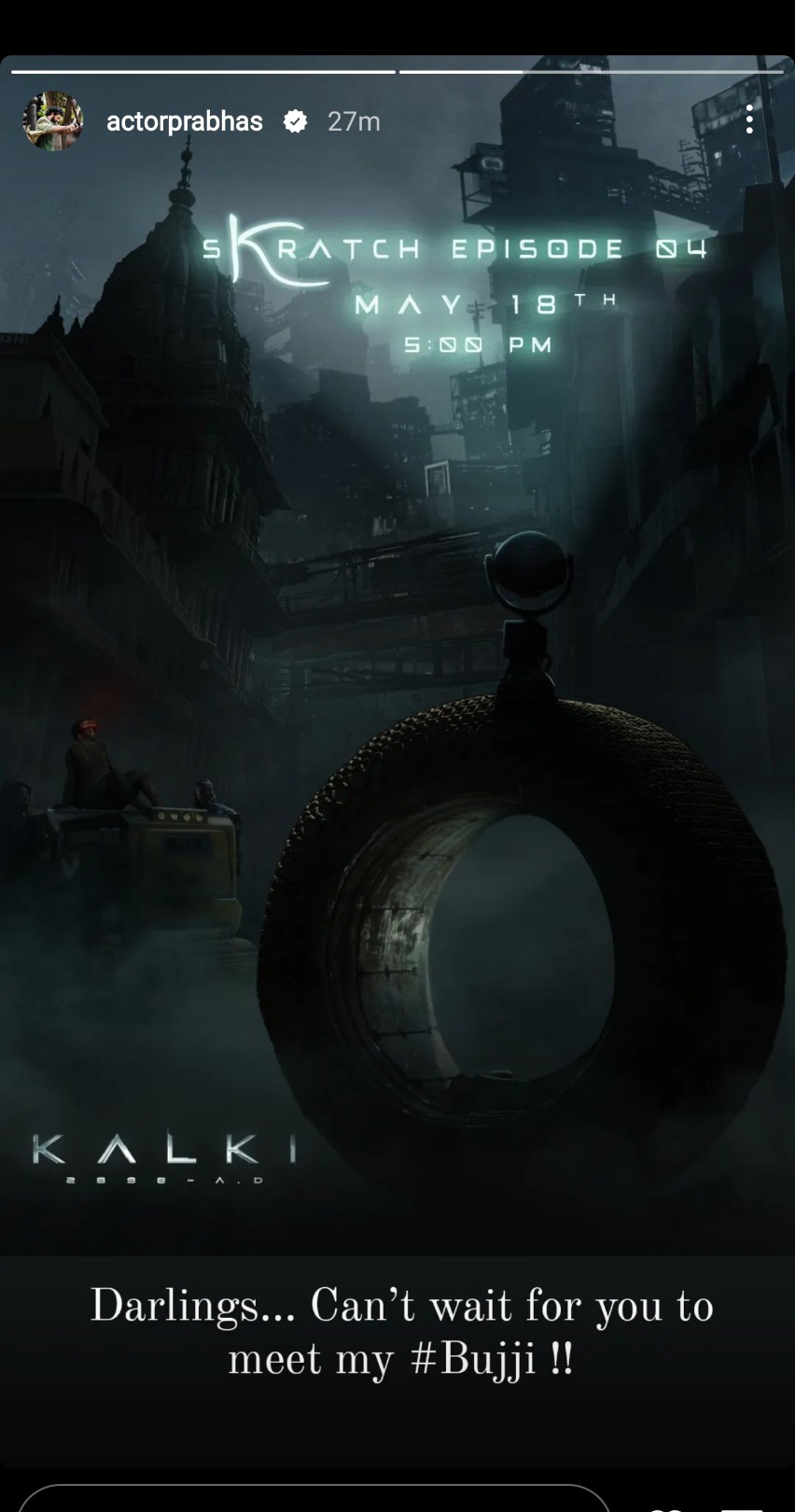 Prabhas Kalki 2898 Ad