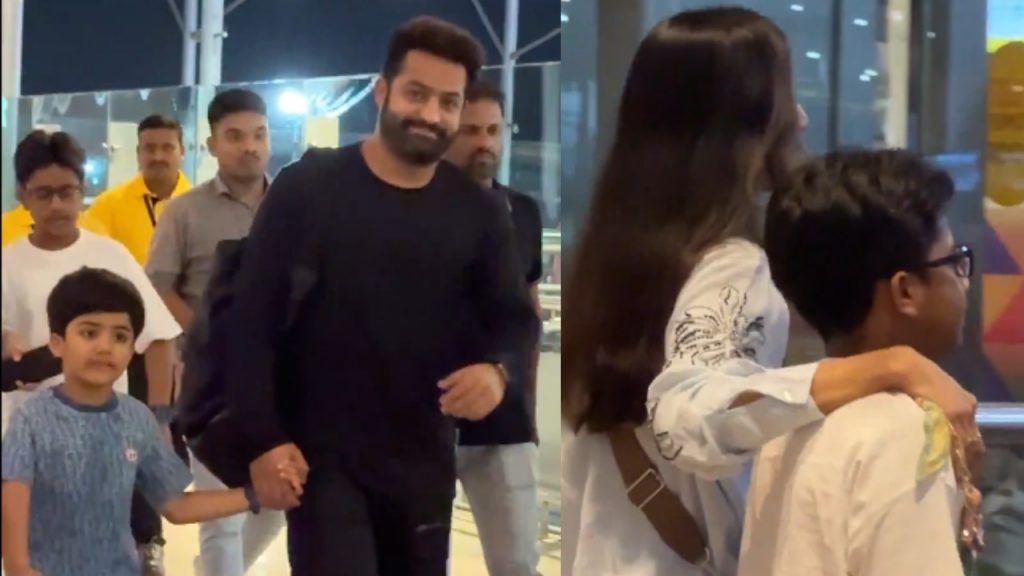 Jr Ntr Off To Thailand With His Family For Devara Song Shooting