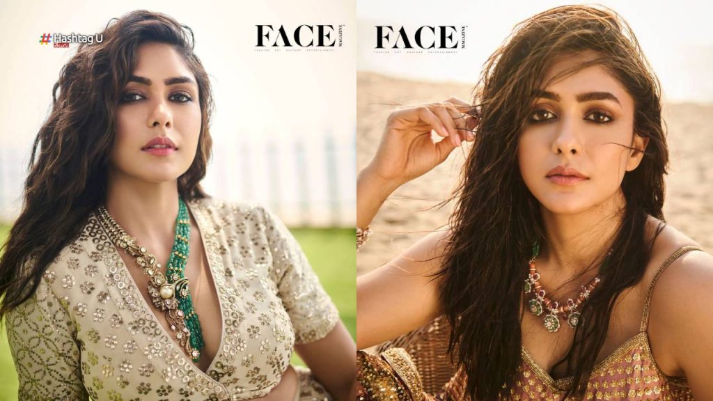 Mrunal Thakur Latest Glamour Treat For Face Magazine