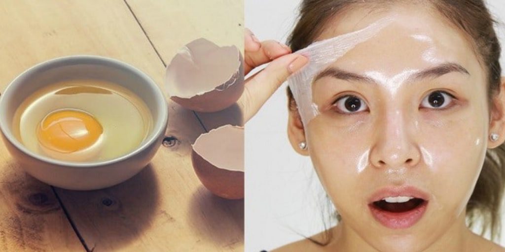 egg white face packs for all skin types