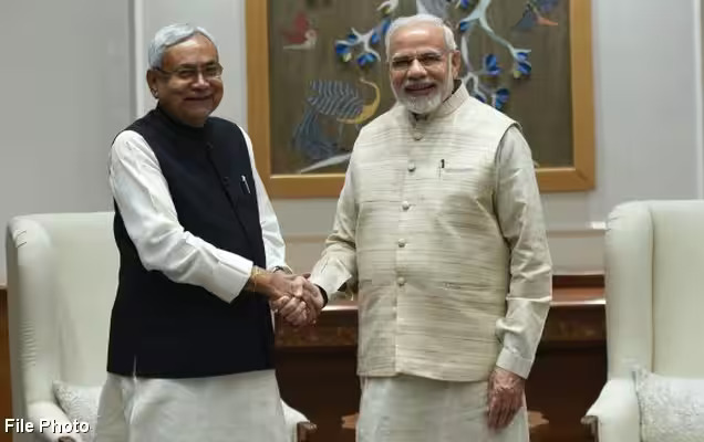 Nitish Meets Modi
