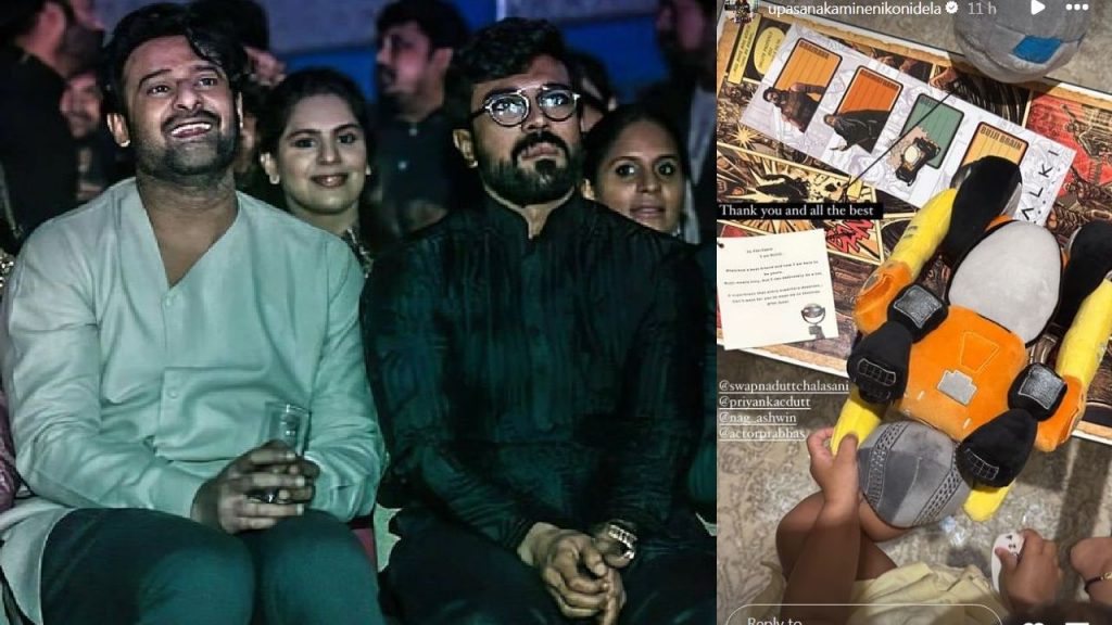 Prabhas Kalki 2898 Ad Movie Team Send Gift To Ram Charan Daughter Klin Kaara