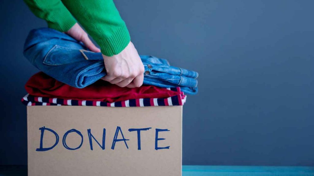 Donate Old Clothes