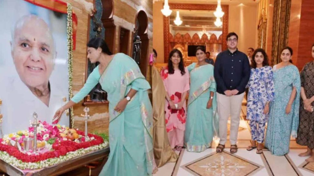 Sharmila Paid Tribute To Ra