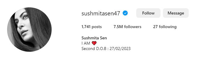 Bollywood Actress Sushmita Sen Changer Her Date of Birth news goes Viral  