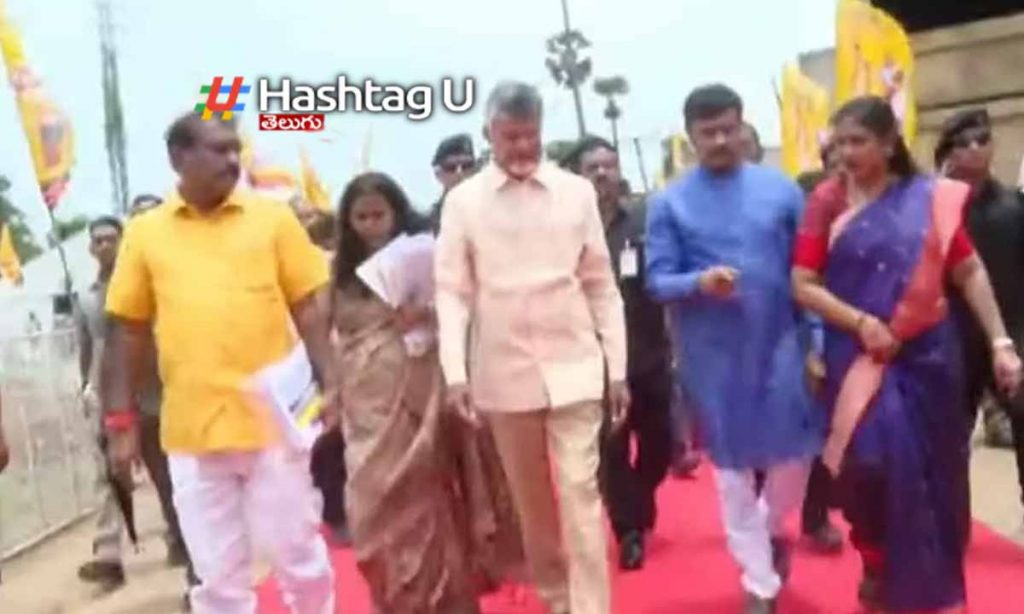 CM Chandrababu is touring Uttarandhra districts