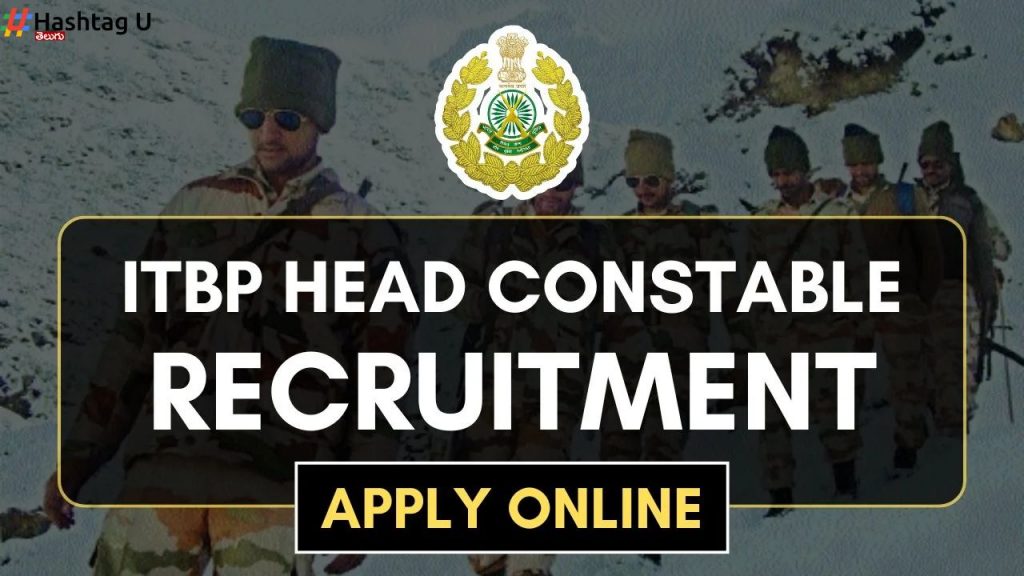 Itbp Head Constable Posts