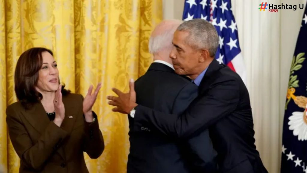 Kamala Harris Barack Obama Us Polls
