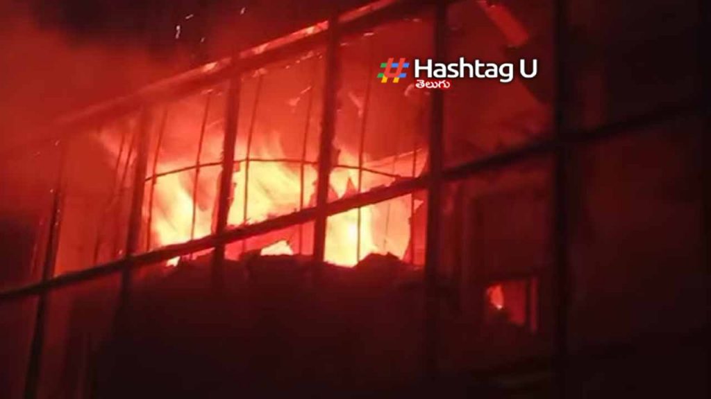 Massive Fire Accident at RTC Crossroad