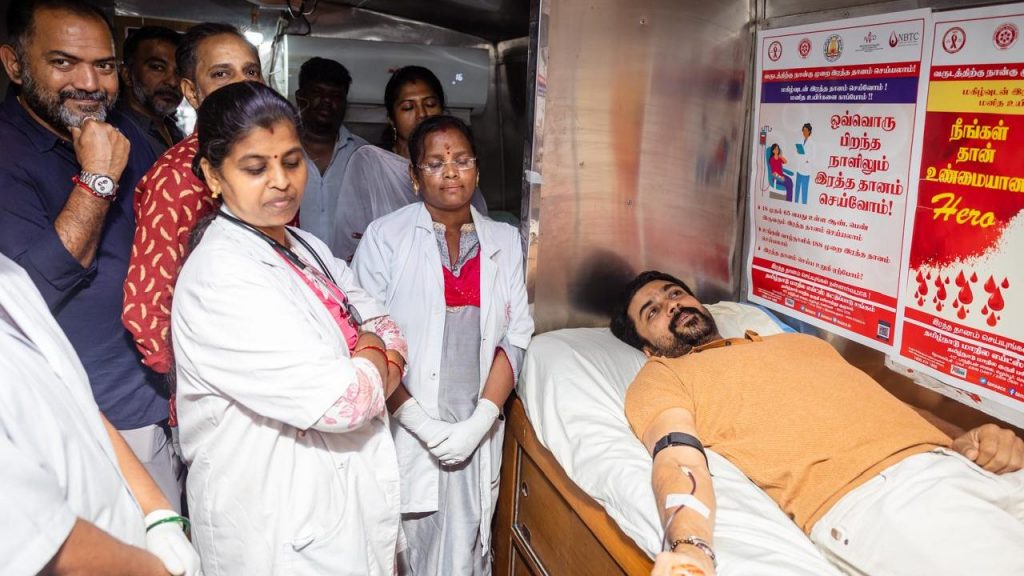 Suriya, Blood Donation, Kanguva