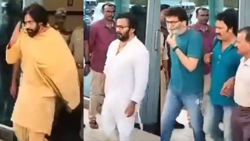 Trivikram Srinivas, Anand Sai, Pawan Kalyan