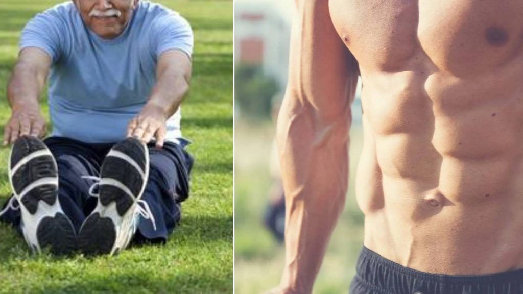 75 Years Old Man Maintaining Six Pack news goes Viral