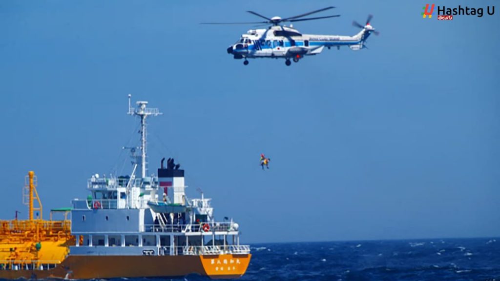 Woman Swimmer Rescued In Japan